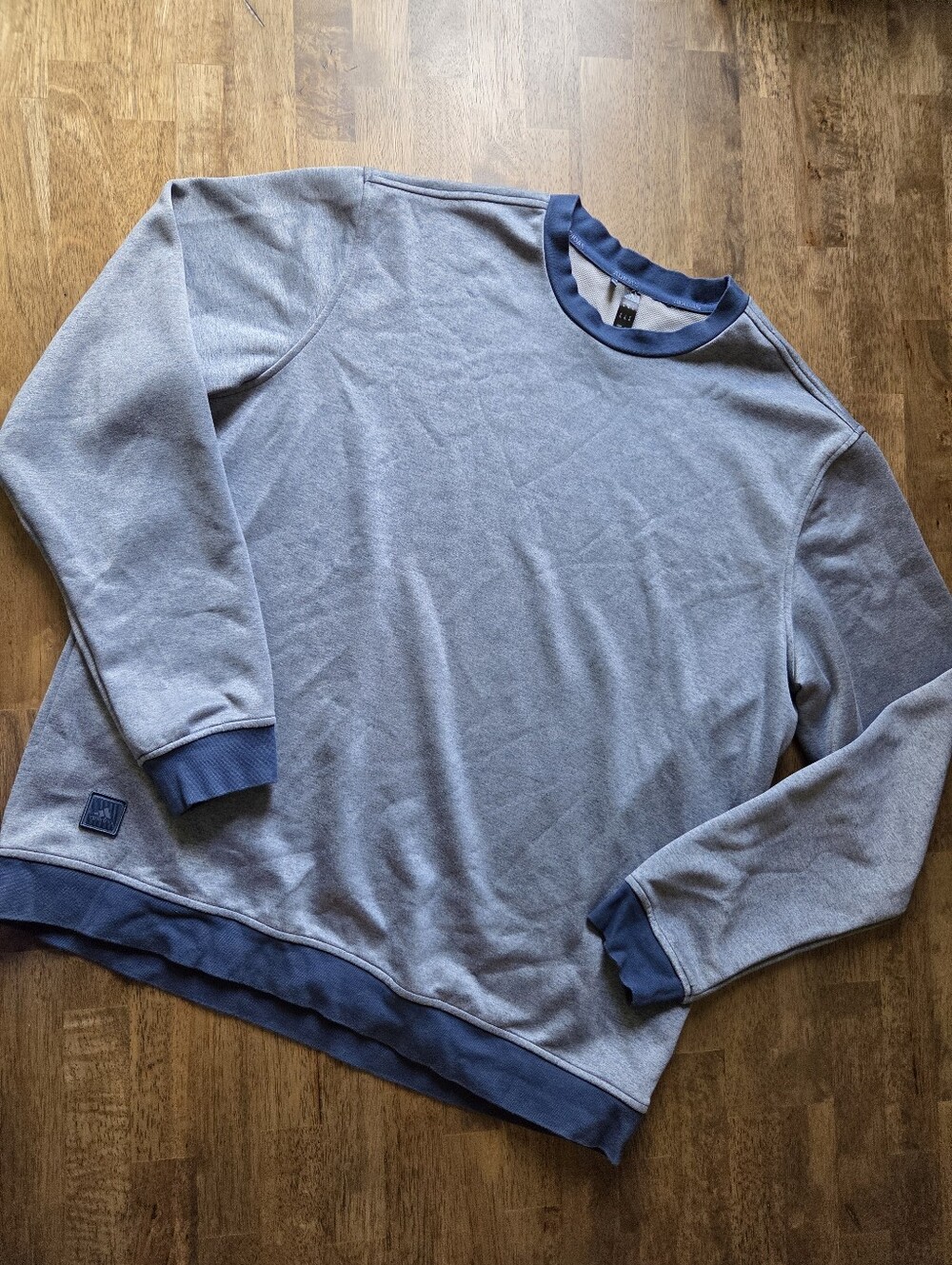 Adidas Heathered Crew Neck Sweater